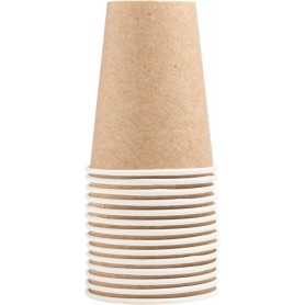 PROnappe Gobelet en carton, 0,2 l, kraft