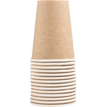 PROnappe Gobelet en carton, 0,2 l, kraft