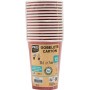 PROnappe Gobelet en carton, 0,2 l, rouge