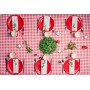 PROnappe Gobelet en carton, 0,2 l, rouge