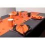 PROnappe Assiette en carton, rond, 230 mm, noir