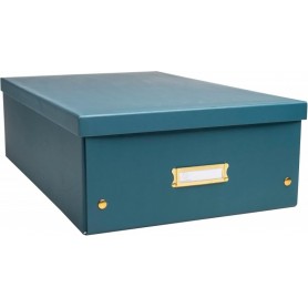 EXACOMPTA Bote de rangement Neo Deco, A3+, bleu vert