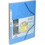 EXACOMPTA Chemise lastiques, A4, carton, assorti pastel