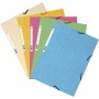 EXACOMPTA Chemise lastiques, A4, carton, assorti pastel