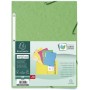 EXACOMPTA Chemise lastiques, A4, carton, assorti pastel