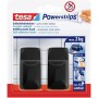 tesa Powerstrips Crochet adhsif LARGE rectangulaire, noir