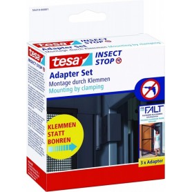 tesa Adaptateur pour moustiquaire de porte ALU FALT