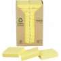 Post-it Bloc-note adhsif Recycling, 38 x 51 mm, jaune