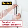 Scotch Ruban adhsif Crystal, transparent, avec dvidoir