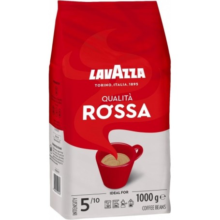LAVAZZA Caf \"QUALITA ROSSA\", grain entier, 1.000 g