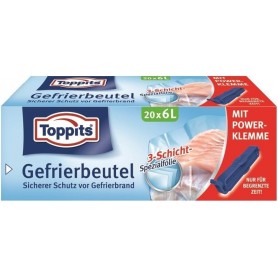 TOPPITS Sachet de conglation, 10 x 8 litres, 340 x 500 mm