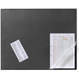 DURABLE Sous-main, 650 x 520 mm, PVC, noir