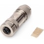 DIGITUS Connecteur M12 femelle codage x, cat.6A, IP67
