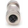 DIGITUS Connecteur M12 femelle codage x, cat.6A, IP67