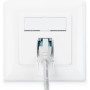 DIGITUS Unterputzdose Kat. 6A, Klasse EA, 1x RJ45, reinweiá