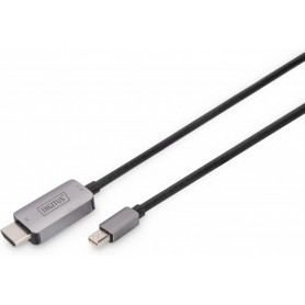 DIGITUS Cble adaptateur Mini DisplayPort 8K, mini DP-HDMI-A