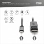 DIGITUS Cble adaptateur bidirectionnel USB type C - DP, 1 m