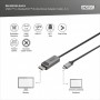 DIGITUS Cble adaptateur bidirectionnel USB type C - DP, 1 m