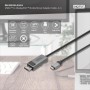 DIGITUS Cble adaptateur bidirectionnel USB type C - DP, 1 m