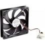 LogiLink Ventilateur pour botier,120 x 120 x 25 mm, noir