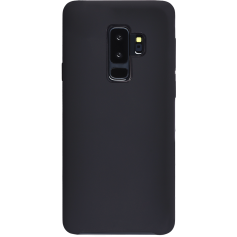 Coque rigide finition soft touch noire pour Samsung Galaxy S9+ G965