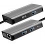 LogiLink Station d\'accueil USB 3.2 (Gen 1), USB-C, 7 ports