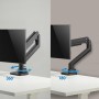 LogiLink Bras support pour cran, aluminium