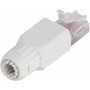 Connecteur RJ45 pour montage sur le terrain, cat. 6A
