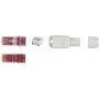 Connecteur RJ45 pour montage sur le terrain, cat. 6A