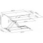 LogiLink Station de travail assis-debout, support clavier