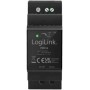 LogiLink Bloc d\'alimentation pour rail DIN, 36 W, 24 V, noir