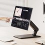 LogiLink Bras support pour cran tactile avec socle, noir