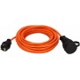 brennenstuhl Verlngerungskabel BREMAXX, IP44, 10 m, orange