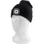 IWH Bonnet avec lampe LED, noir