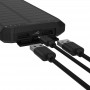 ANSMANN Batterie externe mobile PB212W, solaire, 10.000 mAh