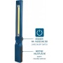 ANSMANN Lampe d\'atelier LED WL450R slim, bleu/noir