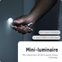 ANSMANN Lampe porte-cls ML400R avec fonction boost, noir