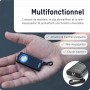 ANSMANN Lampe porte-cls ML400R avec fonction boost, noir