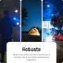 ANSMANN Lampe porte-cls ML400R avec fonction boost, noir