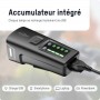 ANSMANN Feu avant LED pour vlo, 100 lux, noir