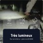 ANSMANN Feu avant LED pour vlo, 100 lux, noir