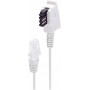 shiverpeaks BASIC-S Telefonkabel, weiá, 15,0 m