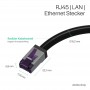 FLEXLINE Cble patch, cat. 6A, S/FTP, trs flexible, 5 m