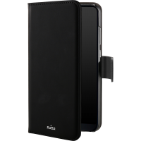 Etui Folio Puro avec coque magnétique noir pour Huawei P30