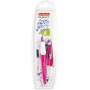 herlitz Stylo plume my.pen, largeur de plume: L, rose/blanc