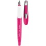 herlitz Stylo plume my.pen, largeur de plume: L, rose/blanc