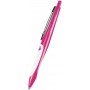 herlitz Stylo bille rtractable my.pen, rose/blanc