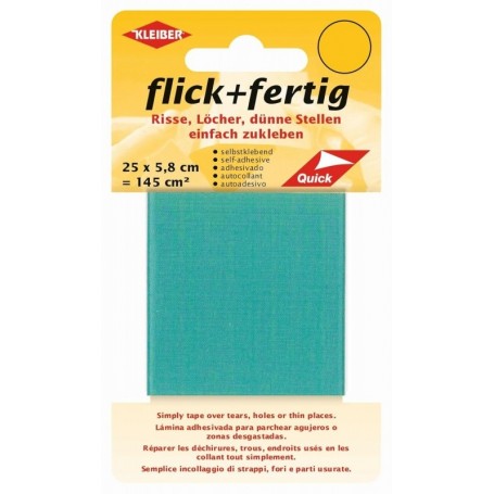 KLEIBER Set de rparation Flick + Fertig, turquoise