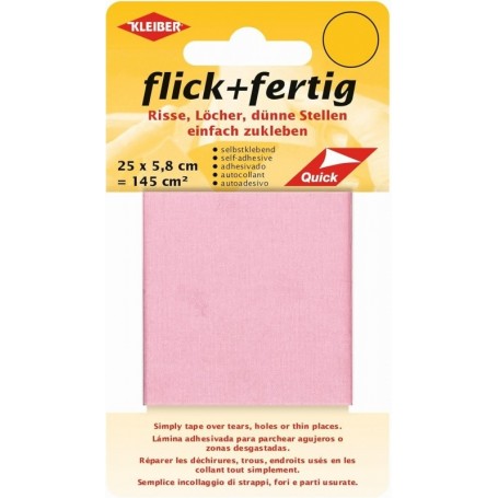 KLEIBER Set de rparation Flick + Fertig, rose