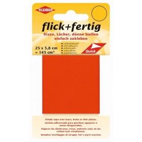 KLEIBER Set de rparation Flick + Fertig, orange fluo